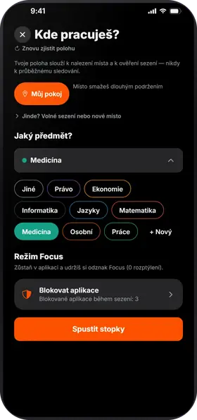 Studva — vyber si místo
