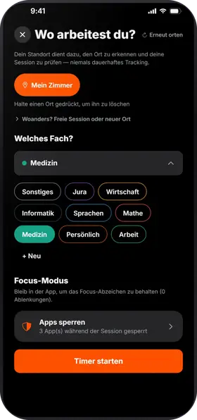 Studva — wähl deinen Spot