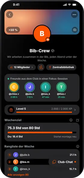 Studva — level deinen Club hoch
