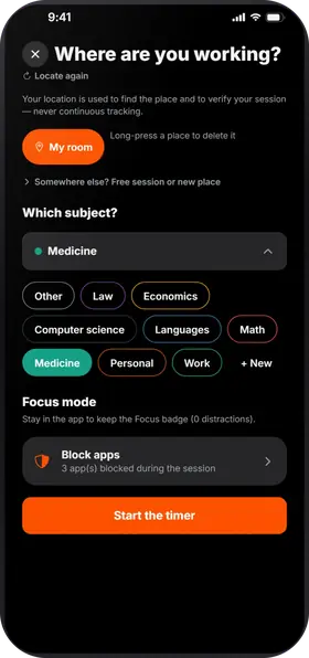 Studva — pick your spot
