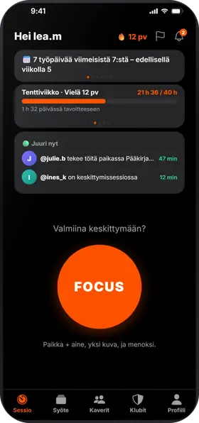 Studva — katso, kuka tekee nyt töitä