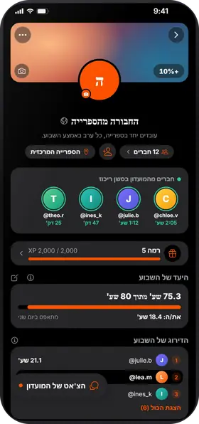 Studva — העלו את המועדון שלכם רמה