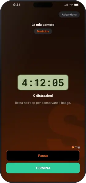 Studva — avvia il cronometro