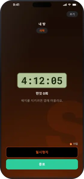 Studva — 타이머 시작