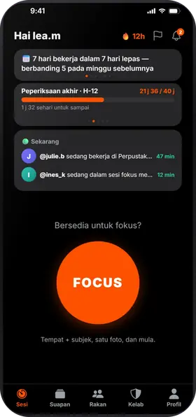 Studva — tengok siapa tengah kerja