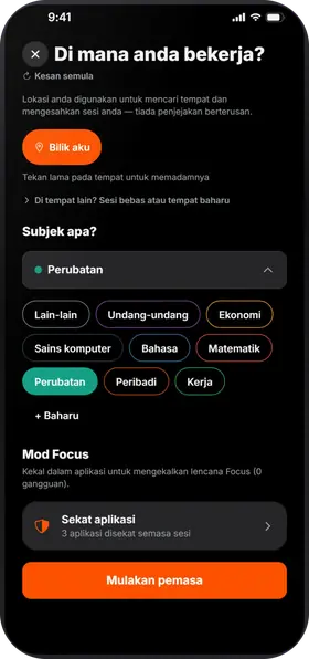 Studva — pilih tempat kau