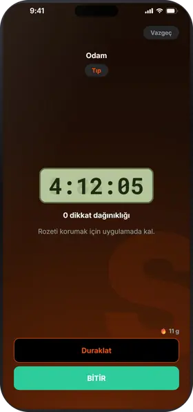 Studva — kronometreyi başlat